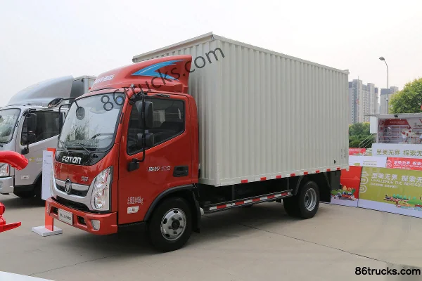 Foton Aumark Express 131 hp 4X2(6 wheels) 4.14m single-row van light truck (air brake) Exterior (2) | 86Trucks