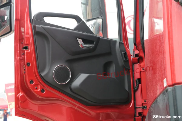 Dongfeng Commercial Vehicle Tianlong KL Heavy Truck Composite Edition 465hp 8X4(12 wheels) 9.6m Flatbed Cargo Truck Cab (3) | 86Trucks