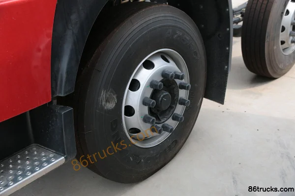Dongfeng Commercial Vehicle Tianlong KL Heavy Truck Composite Edition 465hp 8X4(12 wheels) 9.6m Flatbed Cargo Truck Chassis (3) | 86Trucks