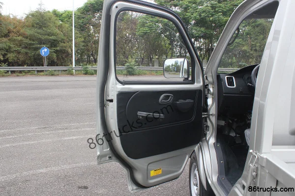 Jinbei Western Cowboy N5 2019 1.5L 102hp 4X2(6 wheels) Gasoline 3.05m Single Row Flatbed Mini Truck Cab (1) | 86Trucks