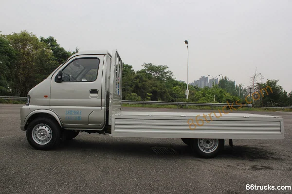 Jinbei Western Cowboy N5 2019 1.5L 102hp 4X2(6 wheels) Gasoline 3.05m Single Row Flatbed Mini Truck Body (3) | 86Trucks