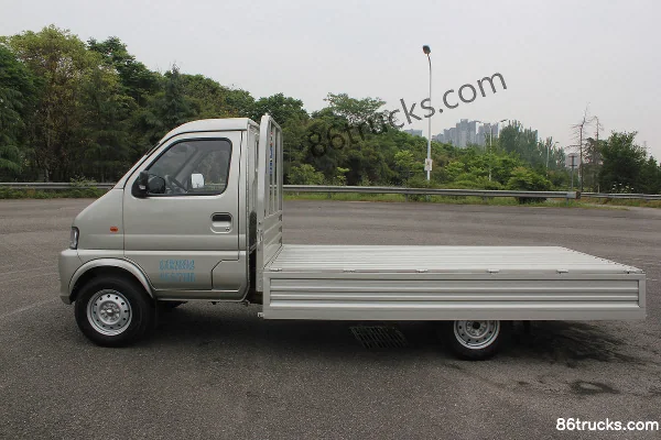 Jinbei Western Cowboy N5 2019 1.5L 102hp 4X2(6 wheels) Gasoline 3.05m Single Row Flatbed Mini Truck Body (2) | 86Trucks