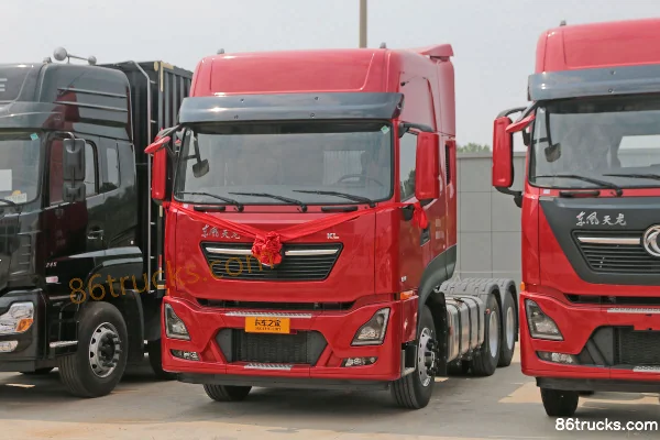 Dongfeng Commercial Vehicle Tianlong KL Heavy Truck 2019 Model 520 hp 6X4(10 wheels) Tractor Truck Exterior (3) | 86Trucks