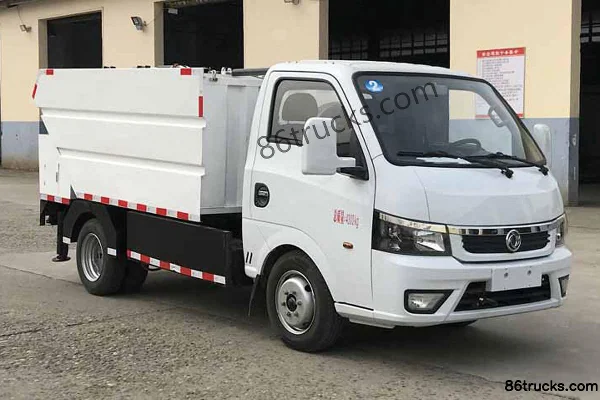 Dongfeng EV200 4X2(6 wheels) Pure Electric Compression Refuse Truck 48.97kWh Exterior