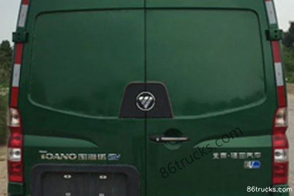 Foton commercial vehicle TuyanoEV 2019 model 5.99m pure electric postal vehicle (range 350km) 79.92kWh Extérieur (3) | 86Trucks