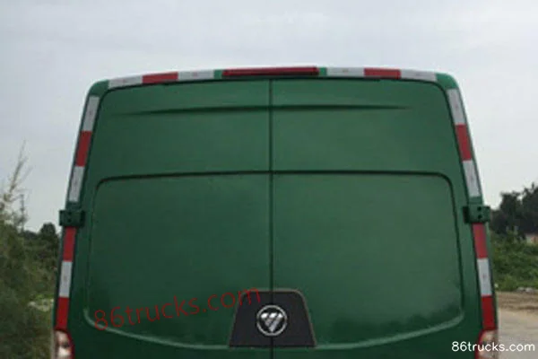 Foton commercial vehicle TuyanoEV 2019 model 5.99m pure electric postal vehicle (range 350km) 79.92kWh Extérieur (2) | 86Trucks