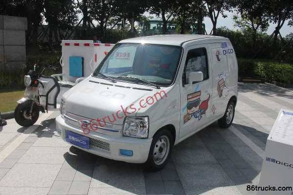 Foton Times Dige Low Edition 1.1T 1 Seat 3.4m Electric Closed Van 7.95kWh Exterior (3) | 86Trucks