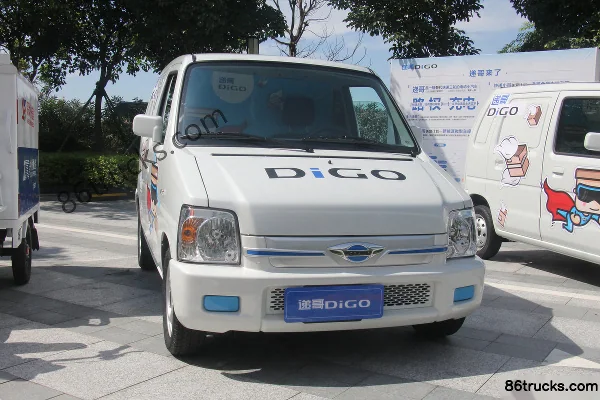 Foton Times Dige Low Edition 1.1T 1 Seat 3.4m Electric Closed Van 7.95kWh Exterior (2) | 86Trucks