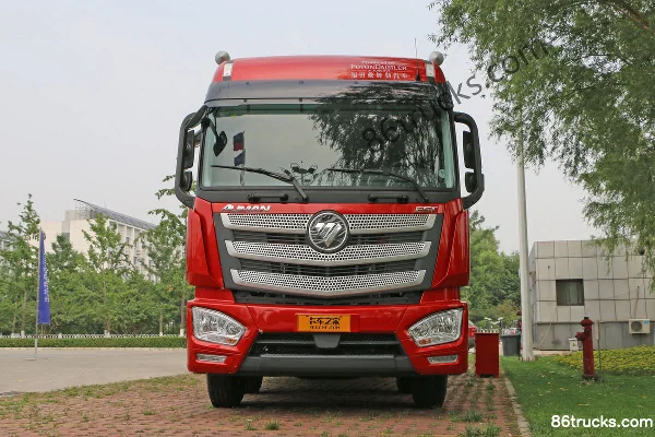 Foton AumanEST Basic 490hp 8X4(12 wheels) 9.58m Box Cargo Truck (China VI)(Full Disc Brakes) Exterior (2) | 86Trucks