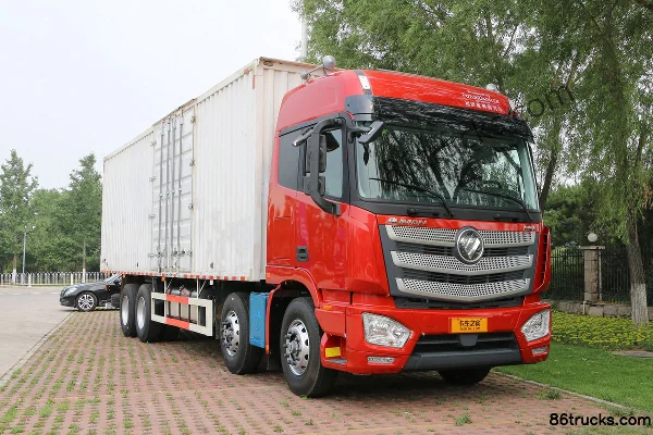 Foton Auman EST Standard Edition 520hp 8X4(12 wheels) 9.58m AMT Automatic Box Cargo Truck Exterior