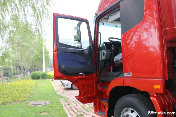 Foton AumanEST Basic 490hp 8X4(12 wheels) 9.58m Box Cargo Truck (China VI)(Full Disc Brakes) Cab (1) | 86Trucks