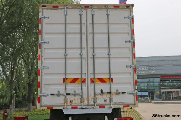 Foton AumanEST Basic 490hp 8X4(12 wheels) 9.58m Box Cargo Truck (China VI)(Full Disc Brakes) Body (3) | 86Trucks