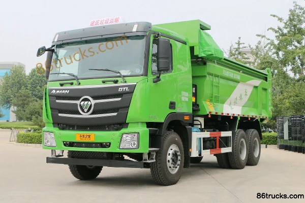 Foton Auman GTL 9 Series Heavy Truck Southwest Edition 360 hp 6X4(10 wheels) 5.8m Dump Truck Exterior (3) | 86Trucks