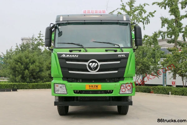 Foton Auman GTL 9 Series Heavy Truck Southwest Edition 360 hp 6X4(10 wheels) 5.8m Dump Truck Exterior (2) | 86Trucks