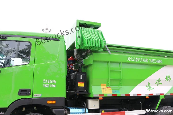 Foton Auman GTL 9 Series Heavy Truck Southwest Edition 360 hp 6X4(10 wheels) 5.8m Dump Truck Body (2) | 86Trucks