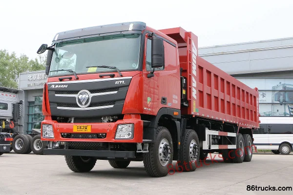 Foton Auman GTL 9 Series Heavy Truck 375 hp 8X4(12 wheels) 8m dump truck chassis Exterior (3) | 86Trucks