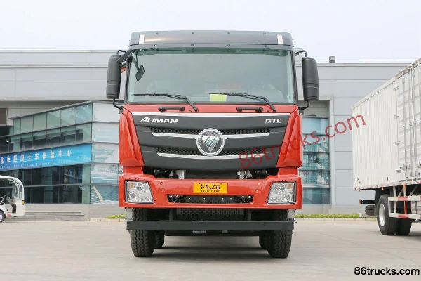 Foton Auman GTL 9 Series Heavy Truck 375 hp 8X4(12 wheels) 8m dump truck chassis Exterior (2) | 86Trucks