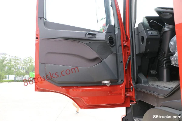 Foton Auman GTL 9 Series Heavy Truck 375 hp 8X4(12 wheels) 8m dump truck chassis Cab (3) | 86Trucks