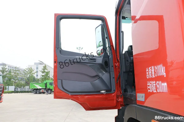 Foton Auman GTL 9 Series Heavy Truck 375 hp 8X4(12 wheels) 8m dump truck chassis Cab (1) | 86Trucks