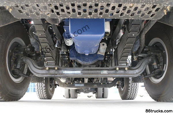 Foton Auman GTL 9 Series Heavy Truck 375 hp 8X4(12 wheels) 8m dump truck chassis (1) | 86Trucks