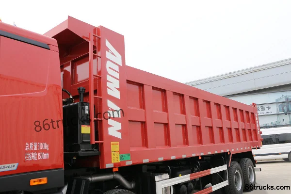 Foton Auman GTL 9 Series Heavy Truck 375 hp 8X4(12 wheels) 8m dump truck chassis Body (1) | 86Trucks