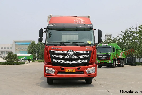 Foton Auman New ETX 6 Series Heavy Truck 280 hp 8X2(10 wheels) 9.53m Grating Cargo Truck Exterior (2) | 86Trucks