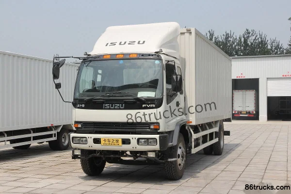 Qingling FVR heavy truck 240hp 4X2(6 wheels) 7.6m van cargo truck Exterior (2) | 86Trucks