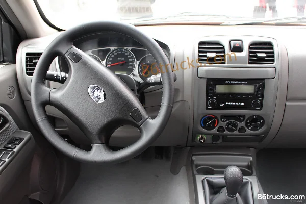 Jinbei Dalishen K5 2019 Elite 2.2L Gasoline 112hp 4WD Double Row Pickup (Beijing V) Chassis (3) | 86Trucks