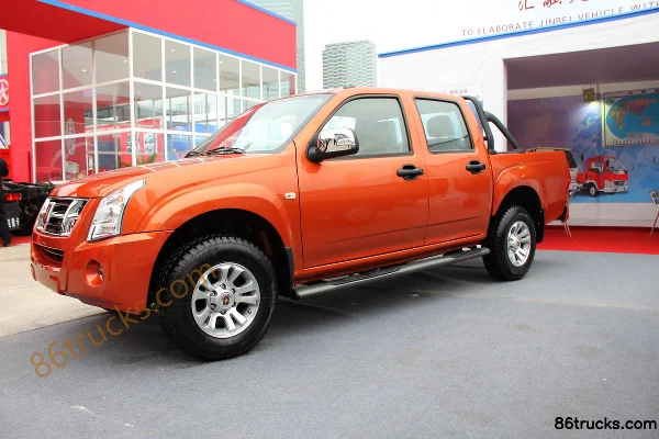 Jinbei Dalishen K5 2019 Elite 2.2L Gasoline 112hp 4WD Double Row Pickup (Beijing V) Exterior (3) | 86Trucks