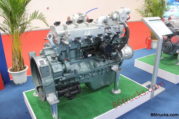 Yuchai YC6M340N-40 340 hp 10L China IV Natural Gas Engine Exterior (2) | 86Trucks