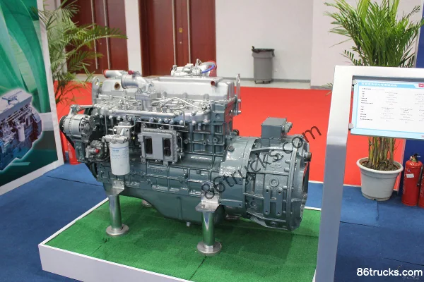 Yuchai YC6G255-20 255 hp 7.8L China II Diesel Engine Exterior (2) | 86Trucks
