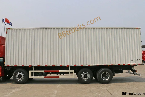 Foton Auman New ETX 6 Series Heavy Truck 280 hp 8X2(10 wheels) 9.53m Grating Cargo Truck Body (2) | 86Trucks