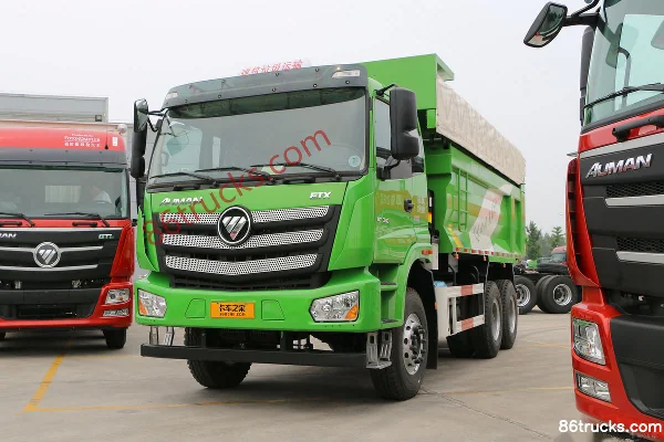Foton Auman New ETX 9 Series Heavy Truck 320 hp 6X4(10 wheels) 5.8m Dump Truck Exterior (3) | 86Trucks