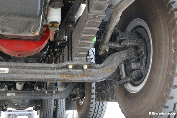 Foton Auman nouveau ETX série 9 camion lourd 400 ch 8X4(12 roues) camion benne 7,4 m Châssis (3) | 86Trucks