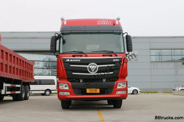 Foton Auman GTL 6 série camion lourd 300 ch 6X2(8 roues) camion porteur plateau 8,6 m Extérieur (2) | 86Trucks