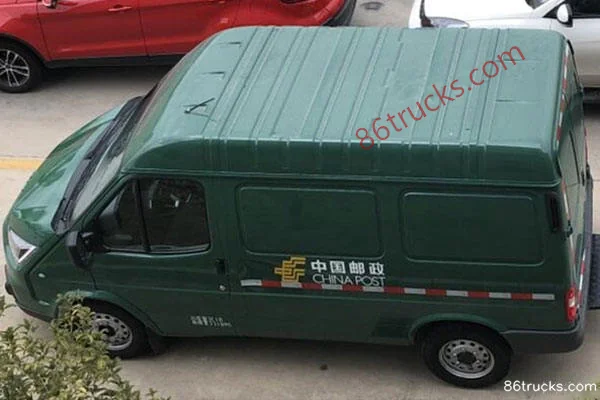 JMC Teshun EV 3.51T 4.94m pure electric postal truck 58.1kWh Exterior (3) | 86Trucks