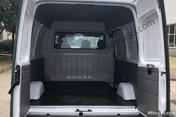 JMC Teshun EV 3.51T 4.94m pure electric postal truck 58.1kWh Cab (1) | 86Trucks