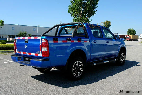 Huanghai N1S 2019 Sport Edition 2.4L Gasoline 142hp 4WD Double Cab Pickup Truck Exterior (3) | 86Trucks
