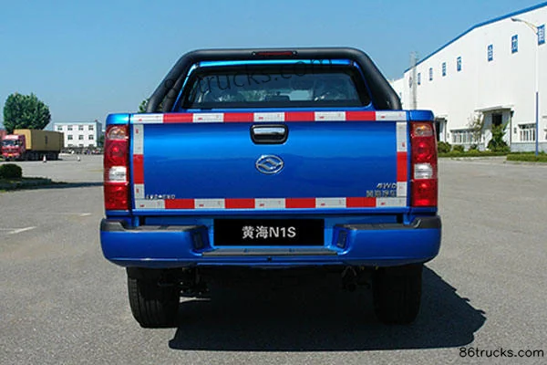 Huanghai N1S 2019 Sport Edition 2.4L Gasoline 142hp 4WD Double Cab Pickup Truck Exterior (2) | 86Trucks