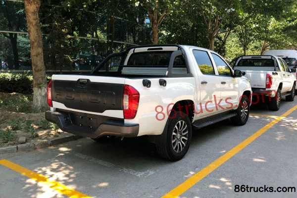 Foton 2019 model 2.0T diesel 163 hp 4x2(6 wheels) new double-row pickup truck Exterior (2) | 86Trucks