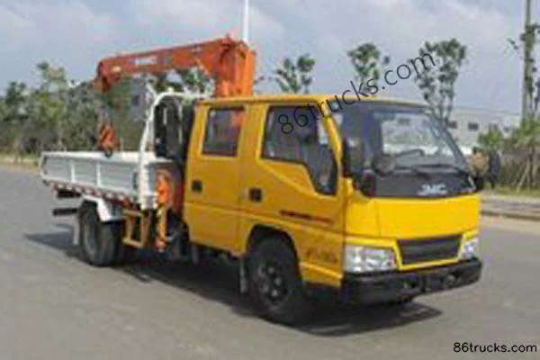 JMC Shunda Narrow Body 116 hp 4X2(6 wheels) truck-mounted crane Exterior