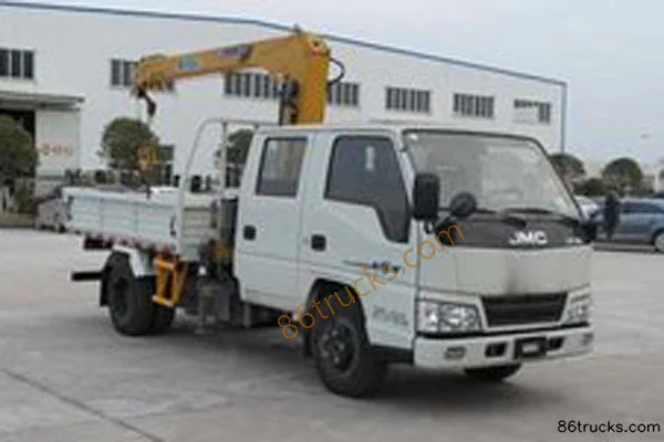 JMC JMC Shunda narrow-body light truck truck-mounted crane
