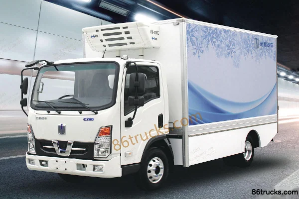 FARIZON E200 Standard Edition 4m single-row pure electric refrigerated truck 96.76kWh 4X2(6 wheels) Exterior