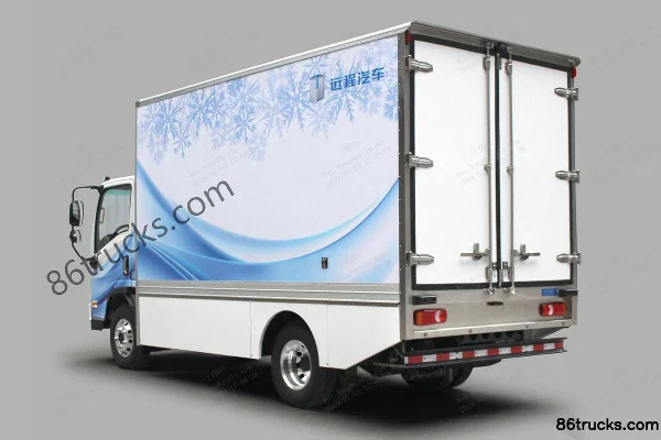 FARIZON E200 Standard Edition 4m single-row pure electric refrigerated truck 96.76kWh 4X2(6 wheels) Exterior (3) | 86Trucks