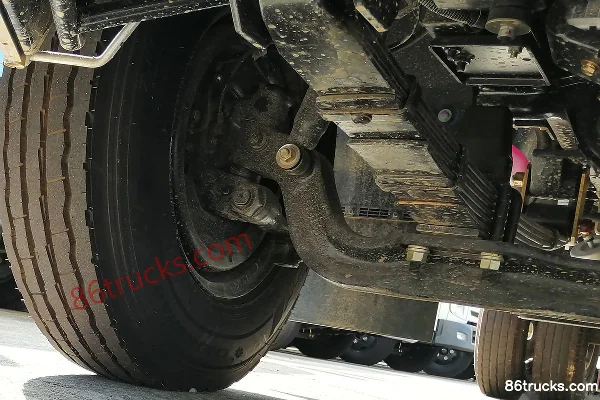 JMC Kaiyun Zhongti 143 hp 4X2(6 wheels) 3.105 m double-row van truck (China VI) Chassis (2) | 86Trucks