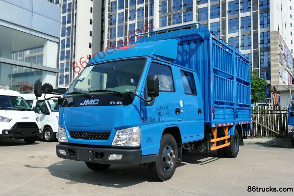 JMC Shunda cabine étroite 116 ch 4X2(6 roues) camion léger à ridelles cabine double 3,29 m Extérieur (3) | 86Trucks
