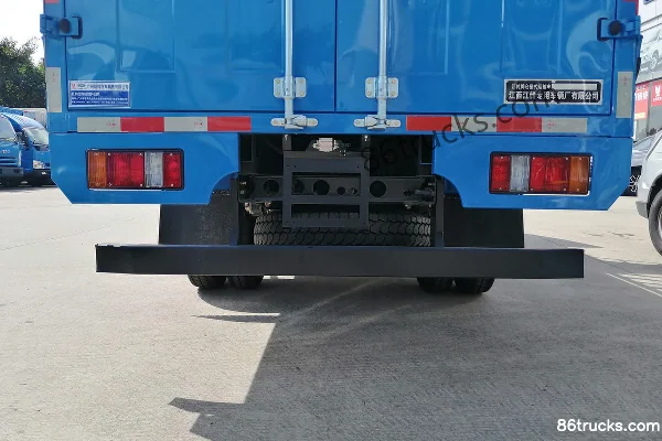 JMC Shunda cabine étroite 116 ch 4X2(6 roues) camion léger à ridelles cabine double 3,29 m Carrosserie (3) | 86Trucks