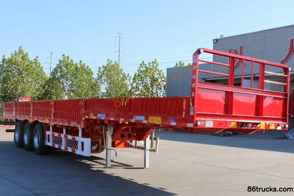 Luoxiang Trailer Luoxiang Trailer 13m Series flatbed semi-trailer