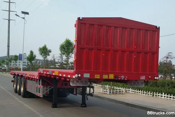 Luoxiang Trailer Luoxiang Trailer 13m Series flatbed semi-trailer
