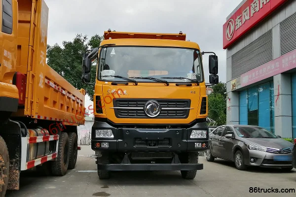 Dongfeng Commercial Vehicle Tianlong KC Heavy Truck 340 hp 8X4(12 wheels) 5.8m Dump Truck (Hande Axle) Exterior (2) | 86Trucks